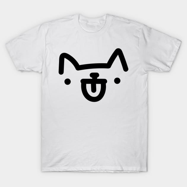 Cute Doodle Pattern T-Shirt by Nikamii